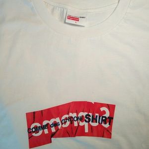 Supreme x COMME des GARCONS Box Logo Tee